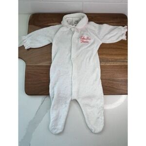 Vtg Take Me Home Kids Newborn Baby Terrycloth Sleeper Tommee Tippee 1960s Pink